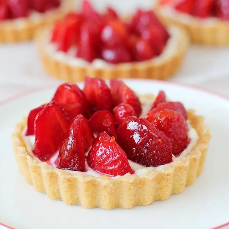 Tartaletas de Fresa